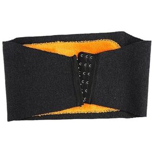 Buik-weg-gordel, Verdikte Warme Tailleriem Abdominale Tailleriem Unisex Verstelbare Gesp Tailleriem Buik Trainers(XL)