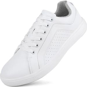 SDEQA Heren golfschoenen, spikeloze waterdichte golfsneakers, ademend, grote maten,F,39 EU