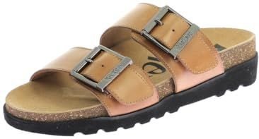 Kickers - Lisa - Sliders - Zwart - Leer