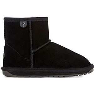 EMU Australia - Wallaby Mini - Teddyboots - Zwart - Teddy