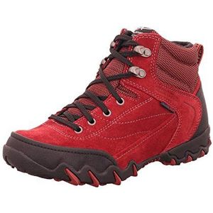 Allrounder by Mephisto Nigata-tex Cross-Trainer voor dames, Rood zwart rood element rubber 1 coresuede 16, 40 EU