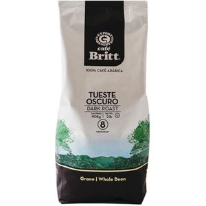 Gourmet Café Britt | Costa Rica | Tueste Oscuro / Dark Roast | 100% Café Arábica | Bonen | 908 g verpakking