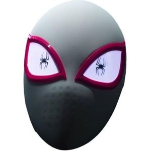 AULOOS Vrouwelijke versie van Spider-Man masker, touch lichtgevende masker