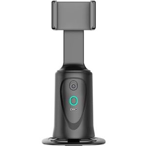 AI Mini Selfie Stick Automatische Tracking Schieten Beugel 360 Graden Rotatie Intelligente Volg Live Telefoon Gimbals (met Afstandsbediening)