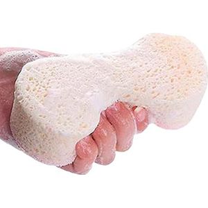Loofah Spons | Aromatherapie Buff Bladerdeeg Stijl Loofah Body Sponge - Scrub Body Wash in een spons Reinigen, exfoliëren en hydrateren dode huid, vuil Qiongni