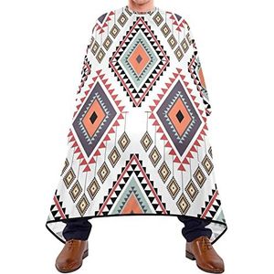 Haarknipschort 140 x 168 cm, Azteekse Navajo Haarsnit Cape Verstelbare Haarstyling Cape Duurzame Kappersjurk, Voor Haar Styling, Mannen, Vrouw