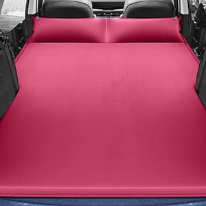 Auto opblaasbaar bed,voor Tesla Model 3 2018 2019,dat is zacht,duurzaam auto opblaasbaar luchtbed camping luchtbedden,E-Red
