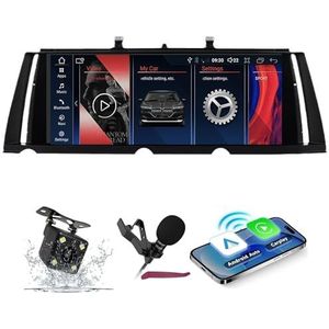 Android 14 Autoradio Navi voor B-MW 7Series F01 F02 (2009-2017) 10.25 ""Screen Car Multimedia Player met Carplay GPS-navigatie BT5.0 HIFI FM 5G-WiFi SWC DSP MIC,4g+64g,10.25