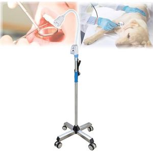 7W Medische Onderzoekslamp, Chirurgische Onderzoekslamp Met Mobiele Basis, Gynaecologie-Examenlamp, In Hoogte Verstelbaar, Voor Poliklinische Service, Chirurgie, Verbandwissel