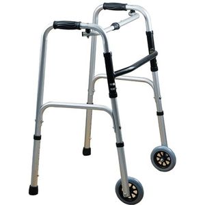 Ultralicht Loopframe - Duurzaam En Gebruiksvriendelijk Hulpmiddel For Mobiliteit, In Hoogte Verstelbaar Met 5 Niveaus. Aluminium Looprekken For Senioren En Ouderen