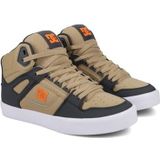 DC Shoes - Pure High-Top - Sneakers - Grey/Bruin/Oranje