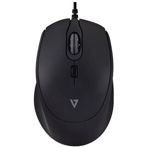 V7 - MU350 - Muis - Zwart - Bedraad