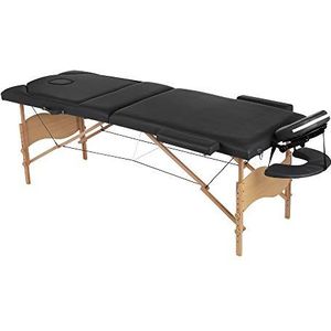 Melko - Mobiele Massagestoel - Zwart - Inklapbaar - In Hoogte Verstelbaar - 3 Zones