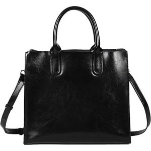 MOSAMHUA Vrouwen Top Handle Bag Leren Handtassen Dames Tote Crossbody Schoudertas Fashion Koppeling met Lange Riem