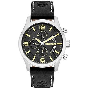 Timberland heren multi-wijzerplaat kwarts horloge met lederen armband TBL15633JS.02