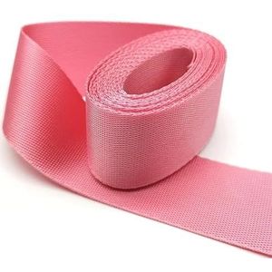 Nylon banden, katoen banden 2 Yards 32mm Band Nylon Webbing Rugzak Band Naai Tas Riem Accessoires Webbing Band(Pink)