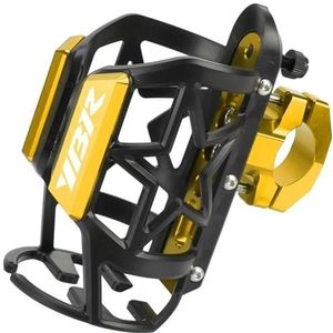 Voor YH YBR125 YBR250 2005-2024 2023 Motordrank Waterfles Drinkbekerhouder Mount Waterfleshouder(GOUD)