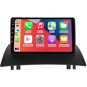 Android 13.0 Radio 2 Din Auto Stereo 9"" Touchscreen Autoradio Voor Renault Megane 2 2002-2009 met Bluetooth/wifi/GPS Navigatie/FM Radio/Stuurwielbediening/AHD Omgekeerd Beeld (Size : M700S(8G+128G)
