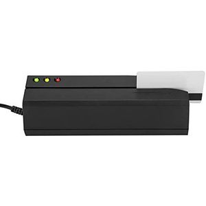 Magneetstripkaartlezer MSR605X 3 Tracks POS Creditcardlezer Schrijver Encoder - LED-indicator/DC5V USB-voeding voor IBM/ISO/ANSI/DIN-norm