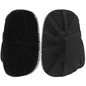 HIEERBUS Siliconen body scrubber bad douche borstel, exfoliërende reiniging scrub body buffer voor mannen, vrouwen, baby - hygiënischer, gemakkelijk schoon te maken, schuimt goed, badaccessoires 1