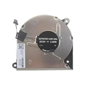 Laptop CPU GPU-koelventilator EG75070S1-C601-S9A EG75070S1-C611-S9A DC5V 2,50W voor HP voor ZBook voor Power 15 G7 G8 G9 HSN-Q26C HSN-Q36C(CPU FAN)