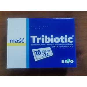 TRIBIOTIC Zalf 10 zakjes 1 g elk
