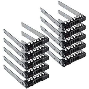 Pack-10 2,5 inch T440 T640 R430 T430 R630 R730xd R830 R930 T620 R720 R820 Drive Caddy - G176J Compatibel voor Dell PowerEdge-servers
