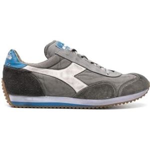 Diadora, Heren, Schoenen, Grijs, Maat: 41 EU Leer,