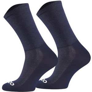 TODO Wielrensokken voor dames en heren Ademende wielrensokken PRO Wielrensokken voor heren en vrouwen, Donkerblauw, 39-42 EU