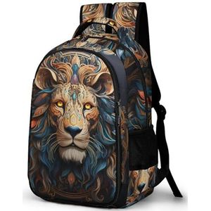 Rugzak Lion King, Jongens Rugzak Animals Schoolrugzak, Unisex Schooltas Voor Kinderen, Tiener Schooltas, Rugzak Voor School, Boys School Bag Vrije Tijd