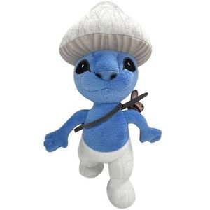 Ycxydr 2023 Nieuwe Smurfen kat pluche, 24,8 cm blauwe paddenstoel kat pluche speelgoed voor fans, zachte gevulde figuurpop voor kinderen en volwassenen, verjaardag voor jongens en meisjes