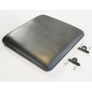 Rollator zitkussen, vervangende zitting voor rollator Walker, Gewatteerde zitting met beugels W/zak, 14"" *12,8"" .Rollator universele vervangende onderdelen. (1Ea zwart)