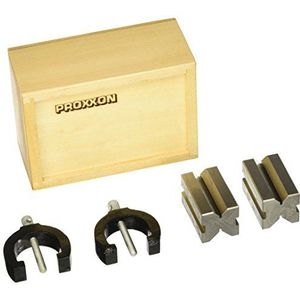 Proxxon 24262 precisieprisma's, 2-delige set, lengte 50 mm x breedte 30 mm x 30 mm, in houten doos
