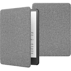 MoKo Case for 6.8"" Kindle Paperwhite (11th Generation-2021) and Kindle Paperwhite Signature Edition, Lightweight Shell Cover with Auto Wake/Sleep for kindle Paperwhite 2021, Denim Gray