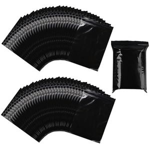 100 stuks zwarte hygiënische zakjes, maandverband, hygiënezakken, damestamponzakjes, tampon-afvalzakken