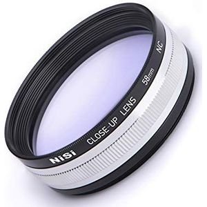 NiSi 58 mm close-up lens lens filter kit - incl. 49-58 mm adapterring, 52-58 mm adapterring, lensdop en filtertas