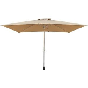 Parasol Strandparasol 9.8 Ft Patio Paraplu, UV Protect Pool Outdoor Paraplu Met Push Botton Tilt Crank Tuinparasol Terras