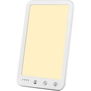 Lbvzxkad Lichttherapie Lamp 10000 Lux Zonnelicht met 5 Verstelbare Helderheid Niveaus Touch Control SAD Lichttherapie Lamp