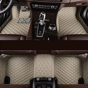 Waterdichte Autotapijten Non Slip Auto Vloermat Custom Auto Vloermatten Voor Toyota Voor Corolla Voor Camry All weather antislipmat(Grey)