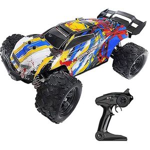 RC auto's op afstand bestuurbare auto, 1:18 4WD hoge snelheid 50 km/u all-terrain monstertruck met afstandsbediening, 2,4 GHz elektrisch speelgoedvoertuig off-road RC auto voor j