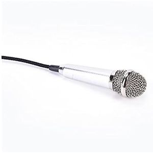 microphone Draagbare 3.5mm Stereo Studio Mic KTV Karaoke Mini Microfoon voor mobiele telefoon laptop PC Desktop kleine maat MIC mic (Color : 3)