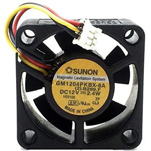 Original GM1204PKBX-8A 12V 2.4W magnetic levitation CPU chassis cooling fan