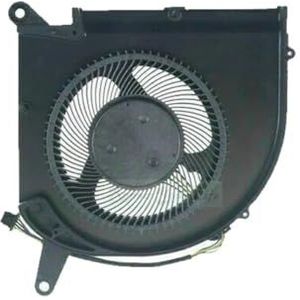 Laptopventilatorkoeling voor GIGABYTE voor AORUS 15 G 15g 15P XC/KB RX5L RX5LVC CPU GPU Notebook PC-koeler Ventilatoren Radiator RTX3070 voor FNGT DC12V(GPU Fan 11.5mm)