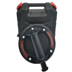 Vacuümzuignap, 8 inch 200 kg-250 kg luchtpomp vacuümzuignappen krachtige, zware handpomp zuignap opgetild met opbergdoos(5ml)