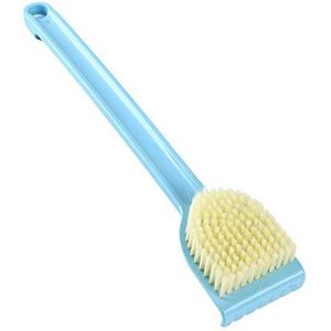 Yinew Doucheborstel Lange Handgreep Dubbelzijdige Badborstel Opknoping Stijl Lichaamsreinigingsborstel Thuis Badkameraccessoires, Blauw