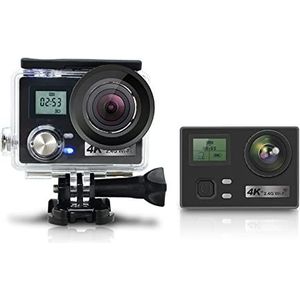 Sportcamera 4k HD Onderwatercamera met anti-shake outdoor camera Draadloze afstandsbediening WIFI Waterdichte sporten DV(Size:AT-N460)