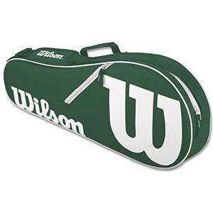 Wilson Advantage II Tennistas - Groen/Wit, Groen/Wit, 2 Racket Bag