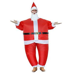 JOMA E-Shop Opblaasbare Kerstman Kostuum Kostuums Voor Volwassene/Kind Kostuums Kostuum Xmas Festival Cosplay (Volwassene)