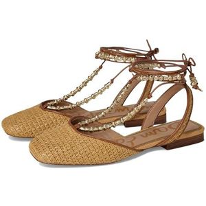 Sam Edelman Lily, damesballerina's, zand/zadel, 39 EU, Zandzadel, 39 EU