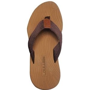 Doucheslipper, Zomerslippers for heren - Lichtgewicht strandsandalen, trendy en comfortabel(Khakis,45 EU)